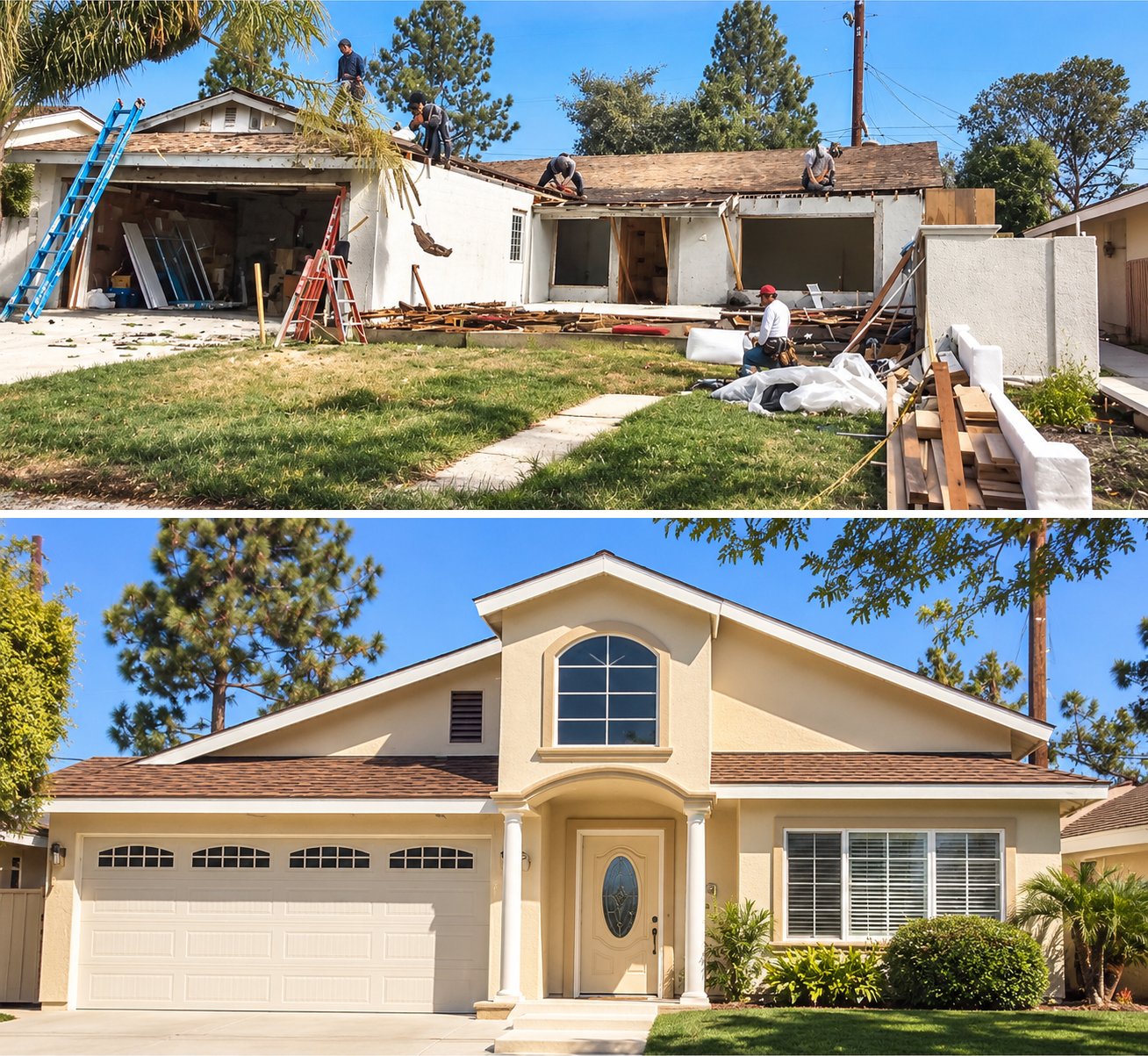 Engineering before and after